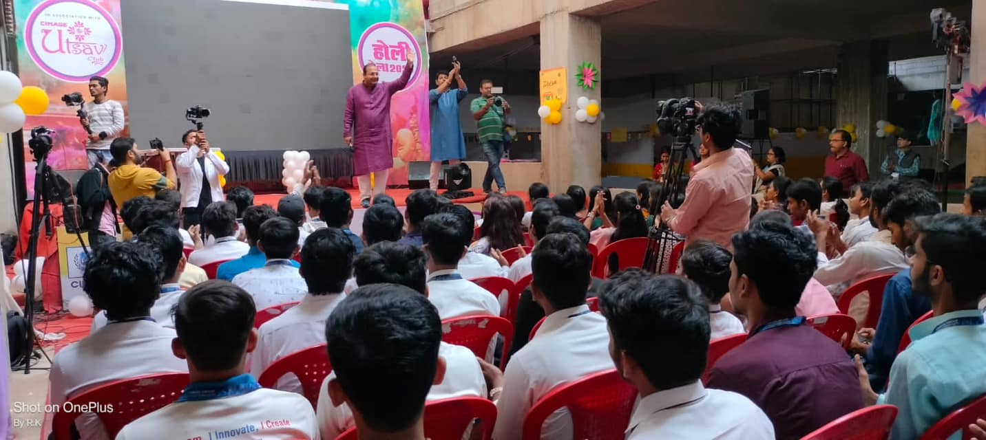 Celebrating Holi with colors, music, and dance